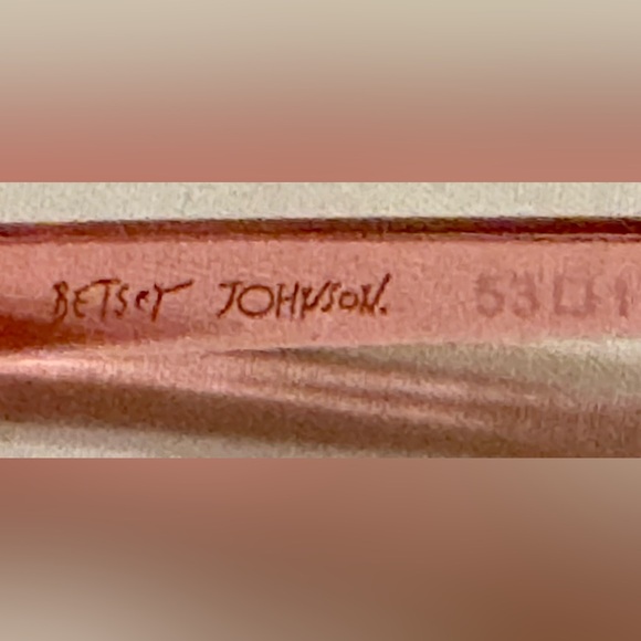 Betsey Johnson reading eye glasses - 2.0 magnification - new - excellent - Picture 9 of 10